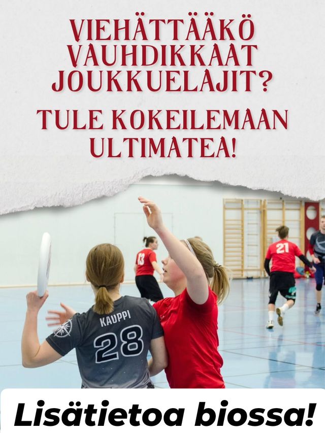 Treeneissä avoimet ovet 20. ja 27.11. Lisätiedot jsw.nimenhuuto.com Tervetuloa!