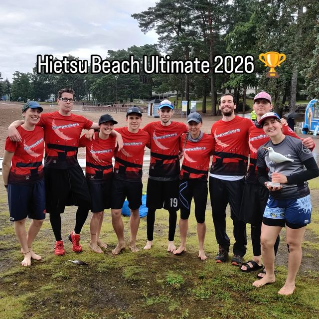 Hietsu Beach Ultimate 2026 🏆

Sopiva sekoitus nykyisiä, entisiä ja kenties tule